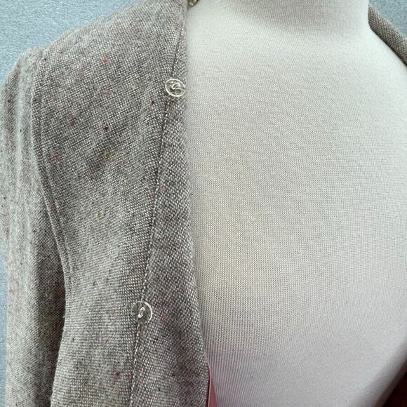 Guess Jeans Coat Womens Medium Wool Blend Pea Jacket Embroidered Beaded Lined - Picture 10 of 16